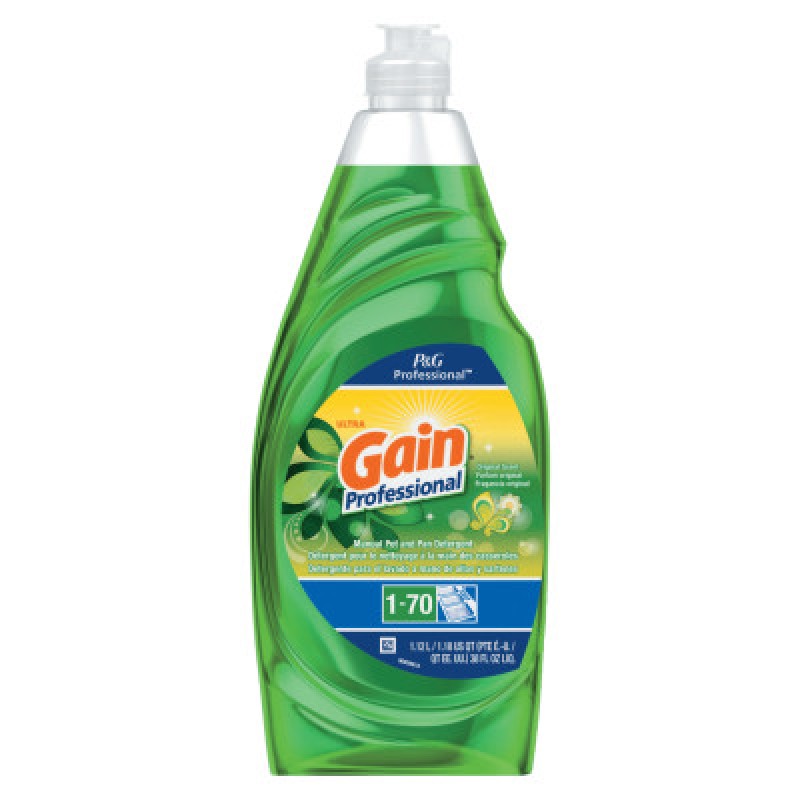 GAIN DISH DETERGENT 38OZ-ESSENDANT-608-70740