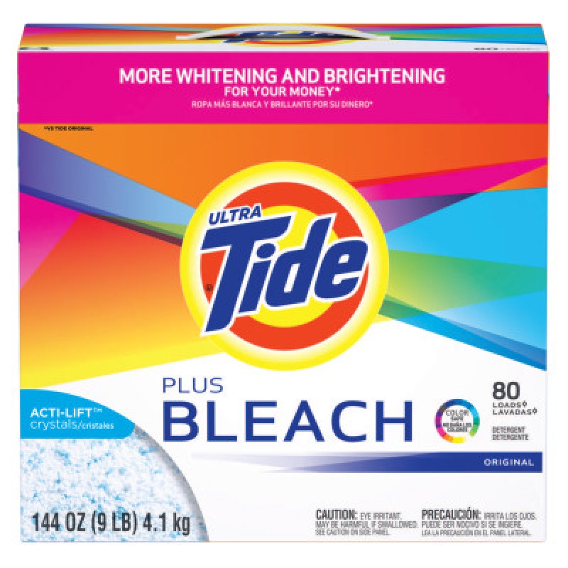 TIDE ULTRA PDR W/BLEACH144 OZ.ORIG SCENT CA/2-ESSENDANT-608-84998