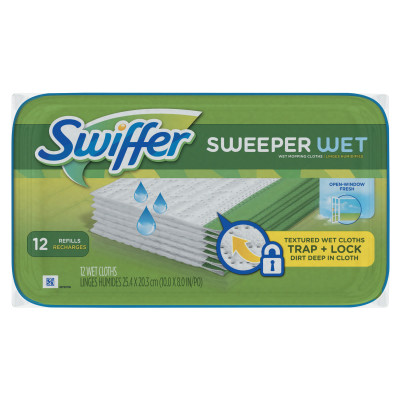 PGC95531PK WIPES CLOTH WET SWIFFR 12-ESSENDANT-608-95531PK