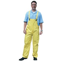 WIZARD .28MM PVC/NYLON FLAM BIB OVERALL W/FLY YW-MCR SAFETY-611-300BPXL