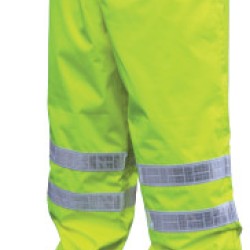 CLS 3 BRTHABLE POLY/POLYURETH PANTS 2" WH VINYL-MCR SAFETY-611-598RPWL