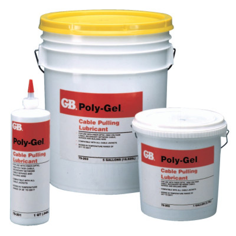 POLY GEL PULL LUBE 1 QUART BOTTLE-GB TOOLS & SUPP-623-79-201