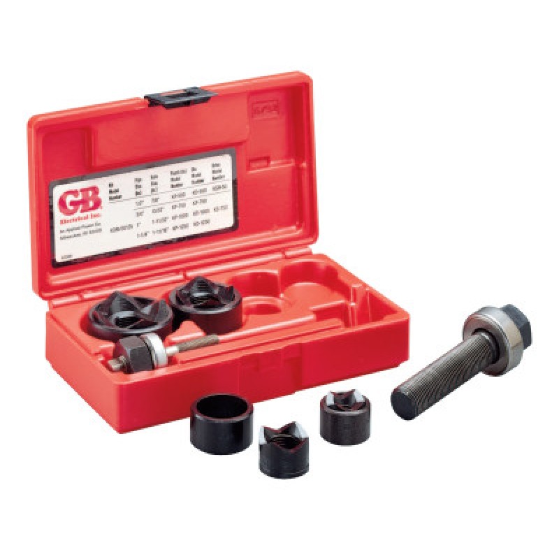 MECHANICAL KNOCKOUT SET1/2 TO 1-1/4"-GB TOOLS & SUPP-623-KOM50125