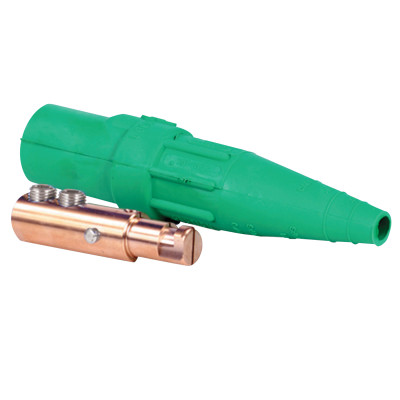CONNECTOR BLACK MALE 2-2/0-COOPER CROUSE-H-627-E1016-8350
