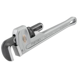 812 12" ALUMINUM STRAIGHT PIPE WRENCH-RIDGID TOOL*632-632-47057