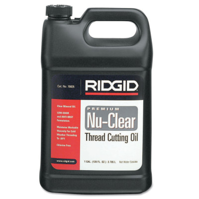 1 GAL NUCLEAR THRDNG OIL-RIDGID TOOL*632-632-70835