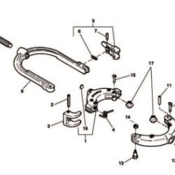 B349X 466 SLIDE-RIDGID TOOL*632-632-74690