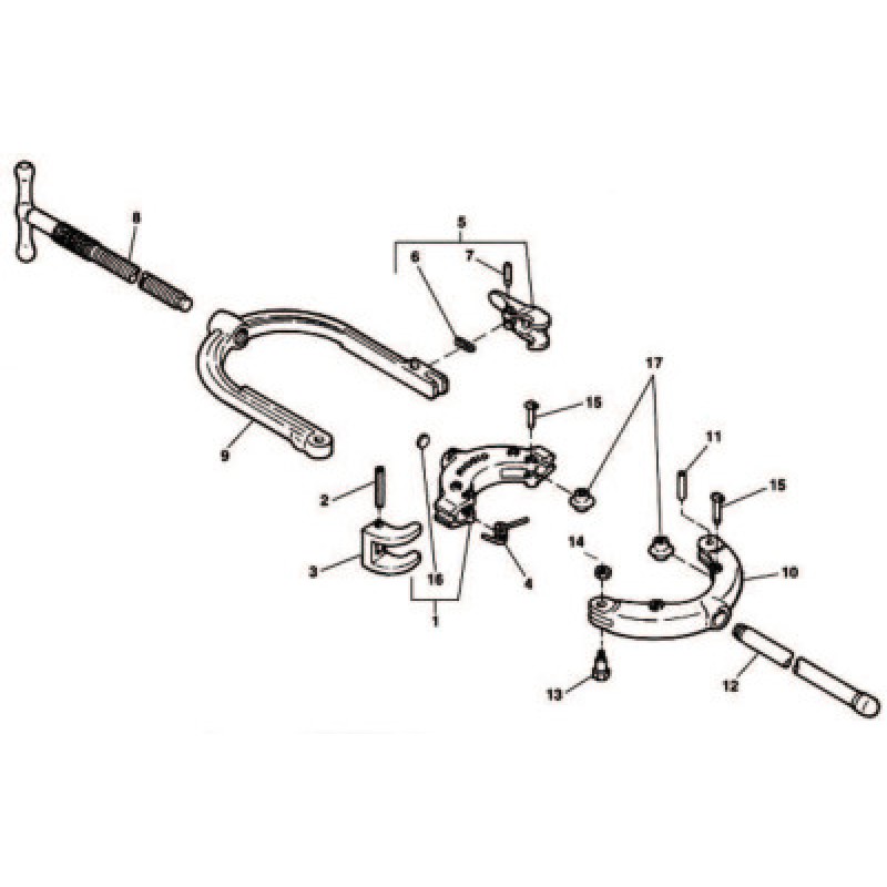 B349X 466 SLIDE-RIDGID TOOL*632-632-74690