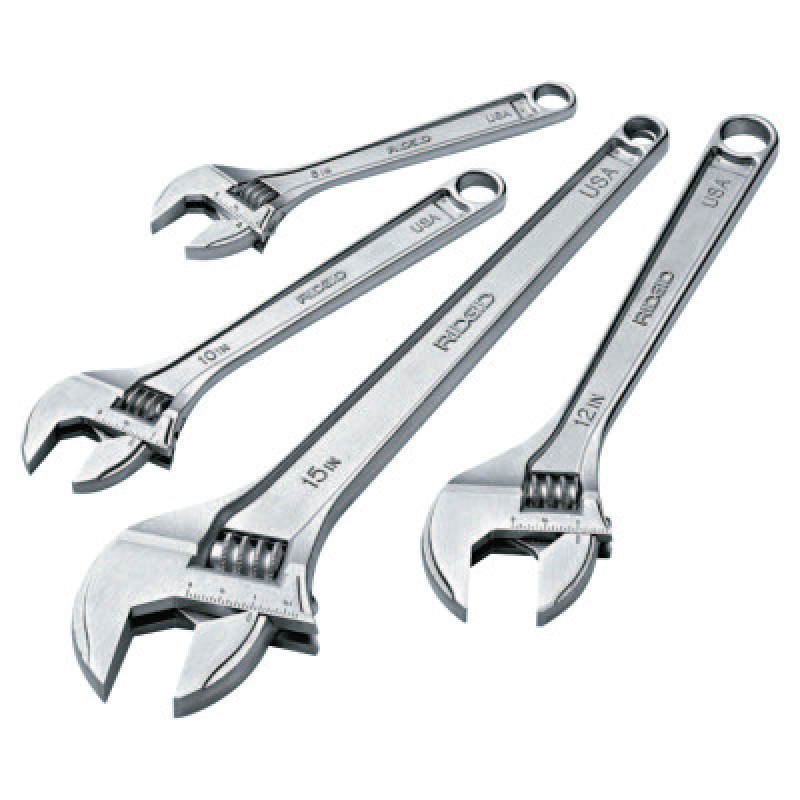 758 8" ADJUSTABLE WRENCH-RIDGID TOOL*632-632-86907