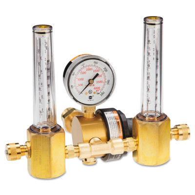 REG FLOWMETER  DUAL  MULTI-SCALE  50 PSI-MILLER ELECTRIC-635-23-50-580