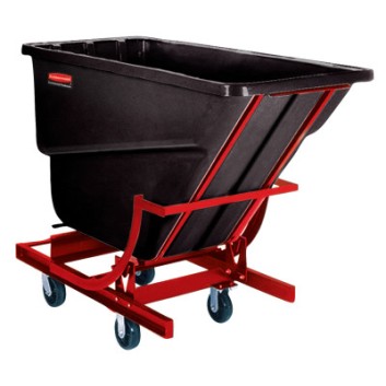 1/2 DUMPER W/C*-RUBBERMAID*640*-640-FG105443BLA