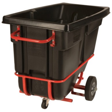 1/2 CU YD STD TT W/F-RUBBERMAID*640*-640-FG130542BLA