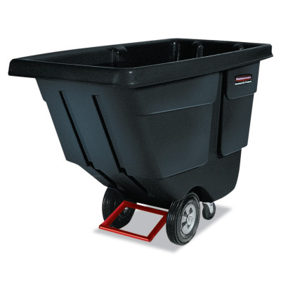 1 CU YD UTILITY TILT-RUBBERMAID*640*-640-FG131400BLA