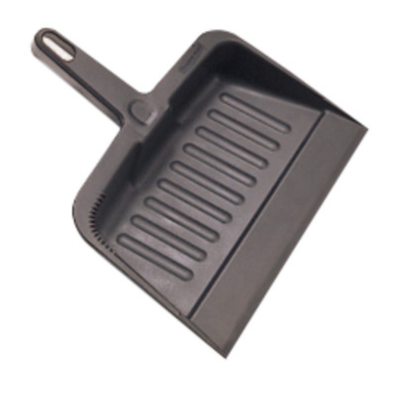 CHARCOAL HEAVY DUTY DUSTPAN-RUBBERMAID*640*-640-FG200500CHAR