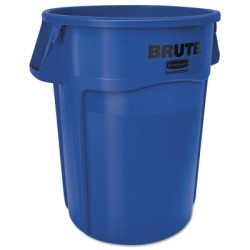 32GAL. BRUTE CONTAINER W/OUT LID TRASH CAN B-RUBBERMAID*640*-640-FG263200BLUE