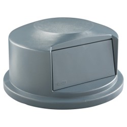 GRAY BRUTE DOME TOP FOR2641 & 2643-RUBBERMAID*640*-640-FG264788GRAY