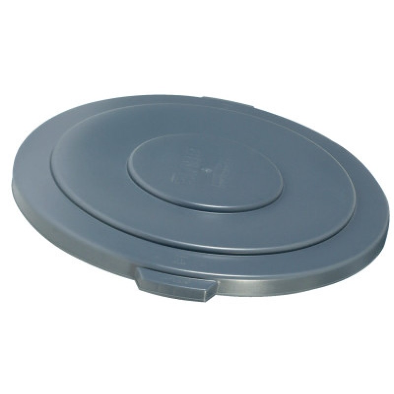 LID FOR 55GAL BRUTE CONTAINER GRAY-RUBBERMAID*640*-640-FG265400GRAY