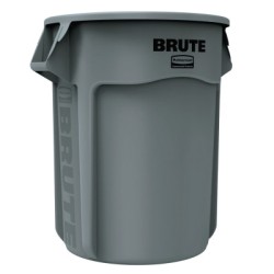 55GAL BRUTE CONTAINER W/O LID TRASH CAN G-RUBBERMAID*640*-640-FG265500GRAY