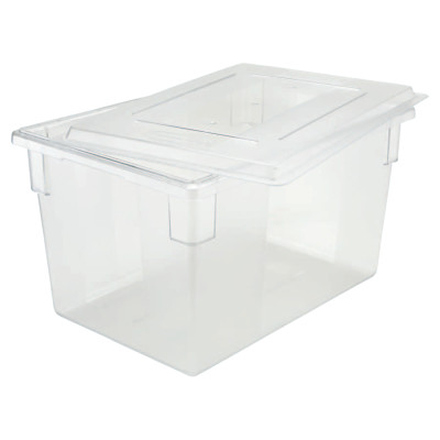 21-1/2-GAL. CARB-X FOOD/TOTE BOX 18"X26"X15"-RUBBERMAID*640*-640-FG330100CLR