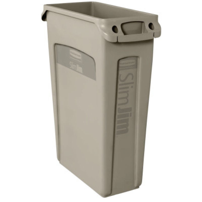 SLIM JIM W/VENTING C-RUBBERMAID*640*-640-FG354060BEIG