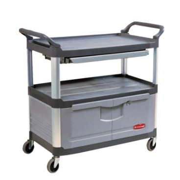 X-TRA EQUIP CART 40-5/8"X20-3/4"X37-7/8-RUBBERMAID*640*-640-FG409500BLA