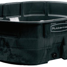 300 GAL STOCK TANK BLK-RUBBERMAID*640*-640-FG424700BLA