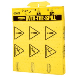 OVER THE SPILL STN-RUBBERMAID*640*-640-FG425400YEL