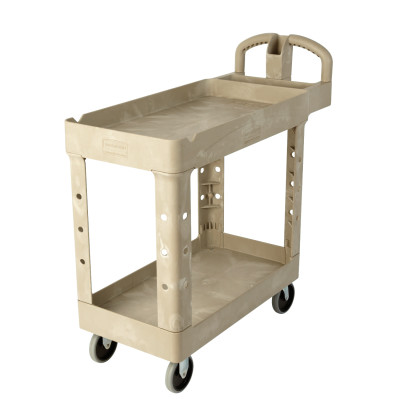 BEIGE 17 1/4 X 38 1/2 UTILITY CART 400 LB MAX CA-RUBBERMAID*640*-640-FG450088BEIG