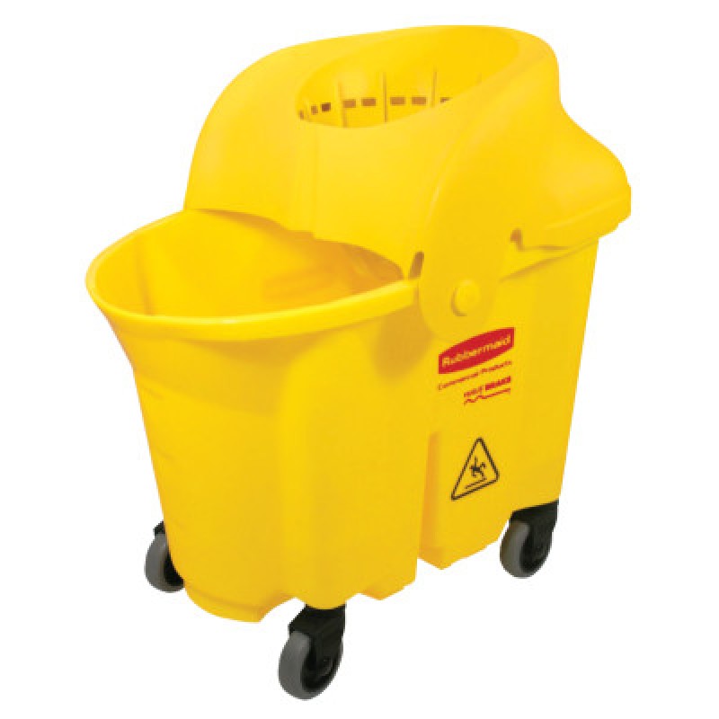 WAVE BRAKE INSTITUTIONALCOMBO 35 QT CAPACITY-RUBBERMAID*640*-640-FG759088YEL