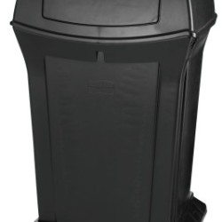 45 GALLON RANGER CONTAINER WITH 2 DOORS-RUBBERMAID*640*-640-FG917188BLA