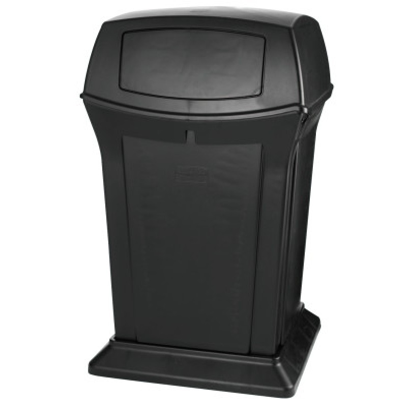 45 GALLON RANGER CONTAINER WITH 2 DOORS-RUBBERMAID*640*-640-FG917188BLA