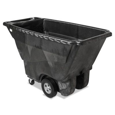 1/2 CUBIC YARD HEAVY DUTY TILT TRUCK-RUBBERMAID*640*-640-FG9T1400BLA