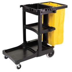 CLEANING CART-RUBBERMAID*640*-640-FG617388BLA