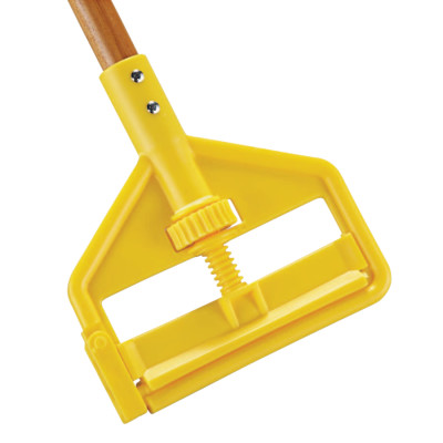 WET MOP HANDLE LARGE PLASTIC HEAD ALUMINUM HANDL-RUBBERMAID*640*-640-FGH126000000