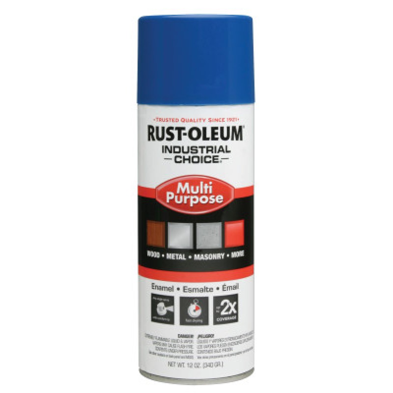 TRUE BLUE IND. CHOICE PAINT 12OZ. FILL WT.-RUST-OLEUM CORP-647-1626830