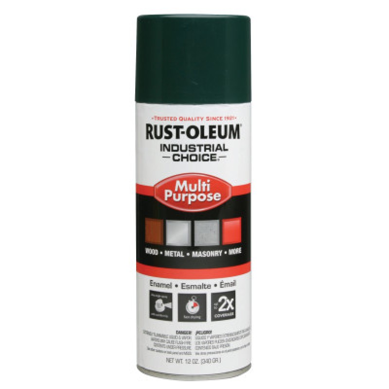 HUNTER GREEN IND. CHOICEPAINT 12OZ. FILL WT-RUST-OLEUM CORP-647-1638830