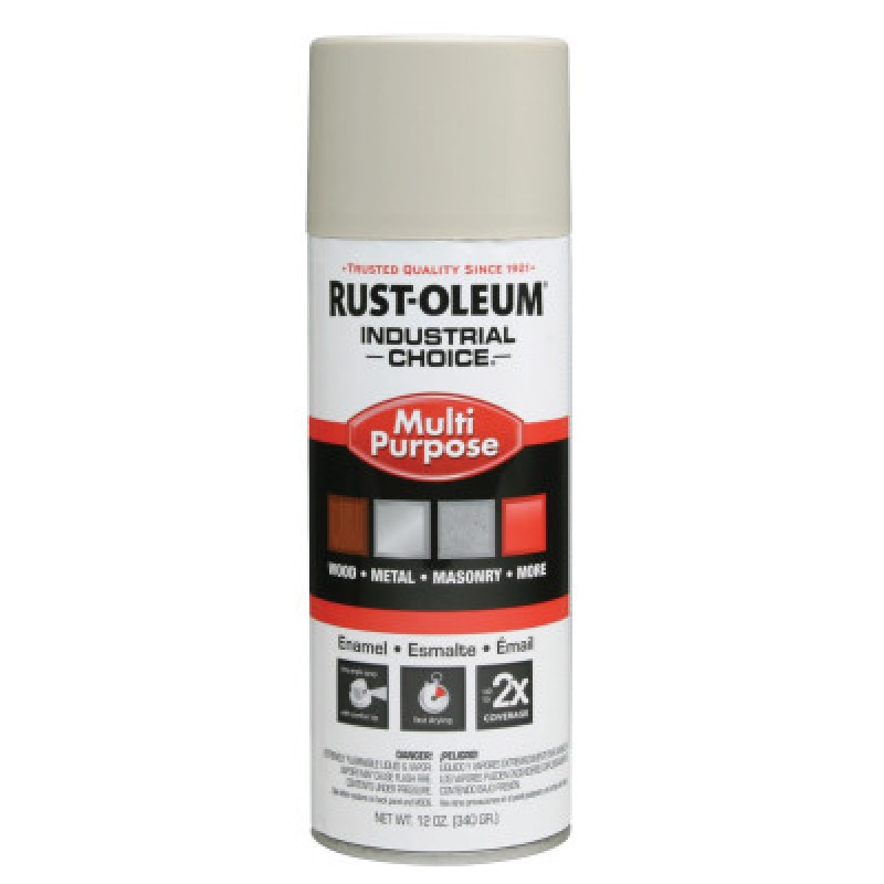 ALMOND IND. CHOICESPRAYPAINT 12 FL. OZ-RUST-OLEUM CORP-647-1672830