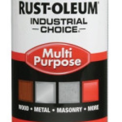 SEMI-FLAT BLACK IND.CHOICE PAINT 12OZ. F.WT.-RUST-OLEUM CORP-647-1678830