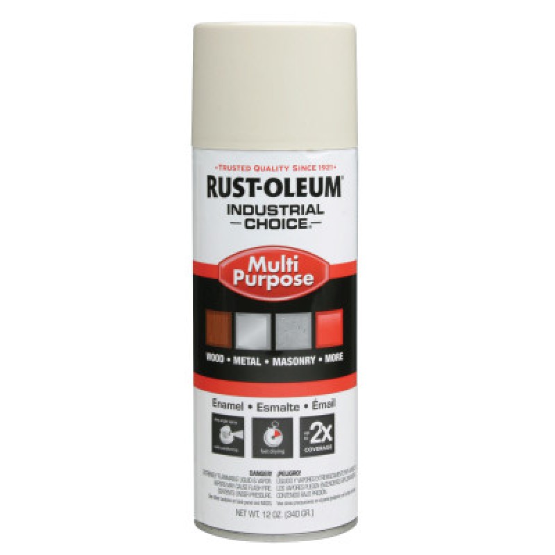 ANTIQUE WHITE IND. CHOICE PAINT 12OZ. F.WT.-RUST-OLEUM CORP-647-1696830