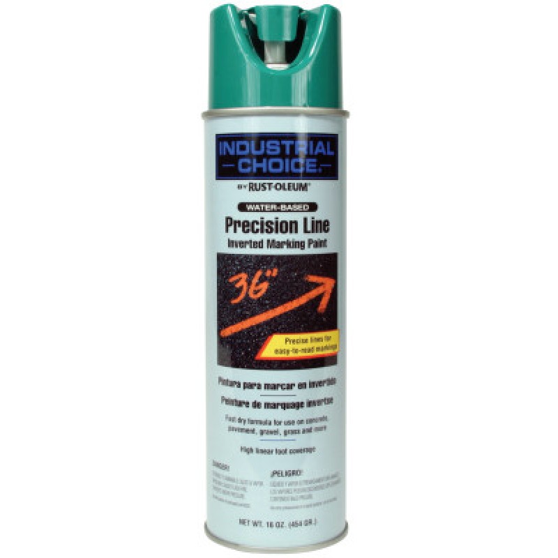 SAFETY GREEN W/B MARK SPRAY PAINT 17 FL OZ-RUST-OLEUM CORP-647-1834838