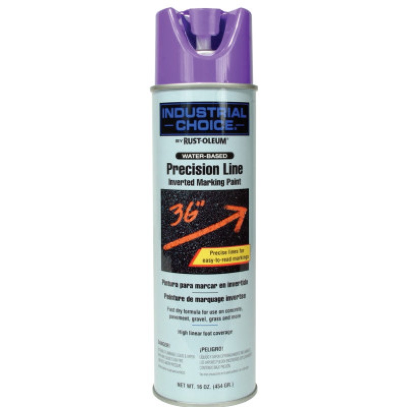 FLOR. PURPLE W/B MARKINGSPRAY PAINT 17 FL OZ-RUST-OLEUM CORP-647-1869838
