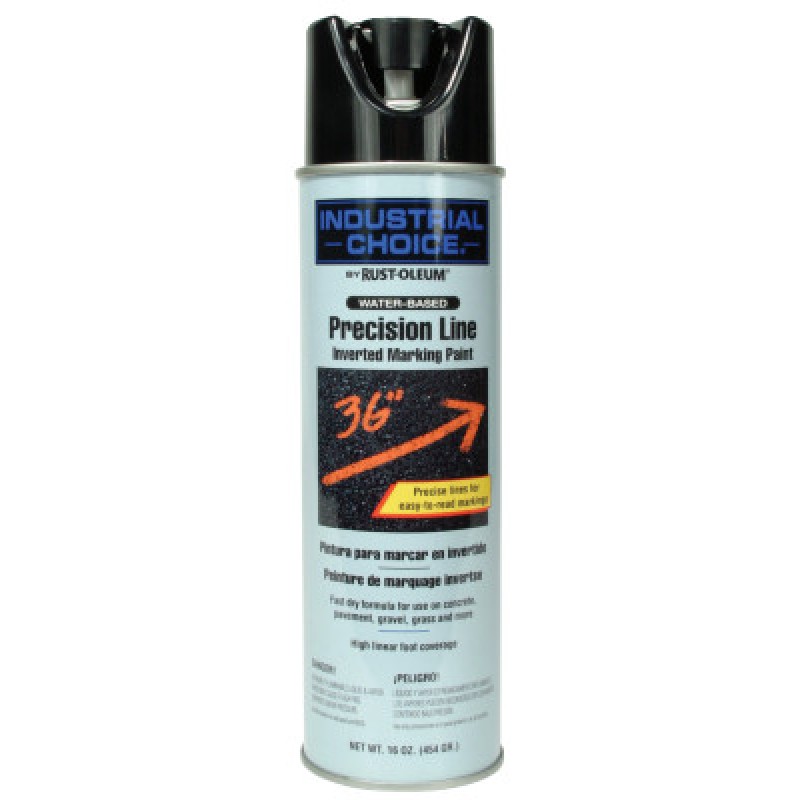 BLACK W/B MARKING SPRAYPAINT 17 FL OZ-RUST-OLEUM CORP-647-1875838