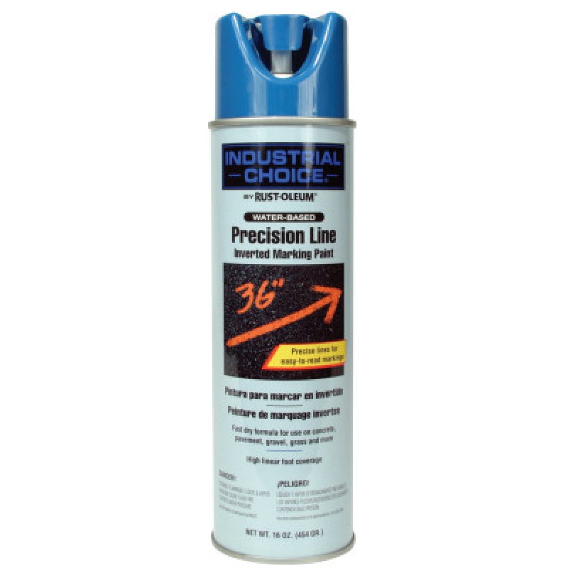 17-OZ. INDUSTRIAL CAUTION BLUE WATER BASED-RUST-OLEUM CORP-647-203031
