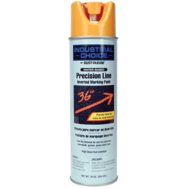 CAUTION YELLOW W/B MARKSPRAY PAINT 17 FL OZ-RUST-OLEUM CORP-647-203033