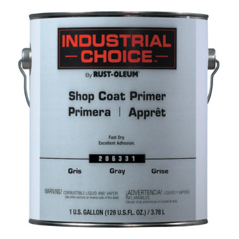GRAY INDUSTRIAL CHOICE SHOPCOAT PRIMER 1 GAL-RUST-OLEUM CORP-647-206331
