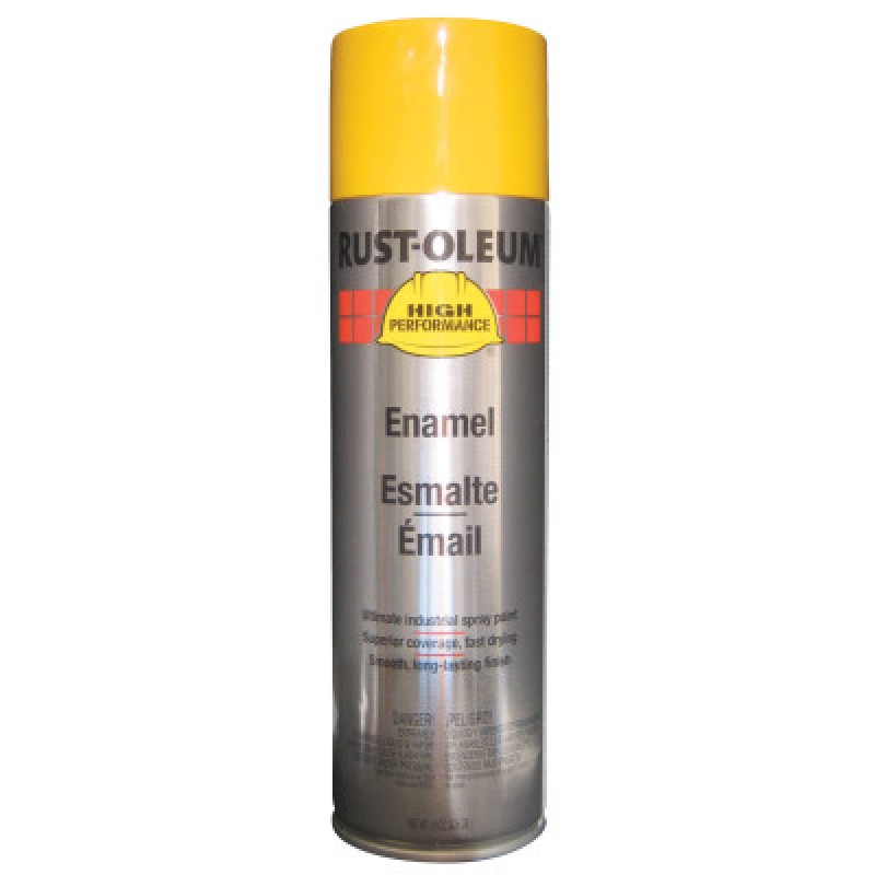 JOHN DEERE YELLOW HARD HAT SPRAY PAINT 15 OZ FIL-RUST-OLEUM CORP-647-209714