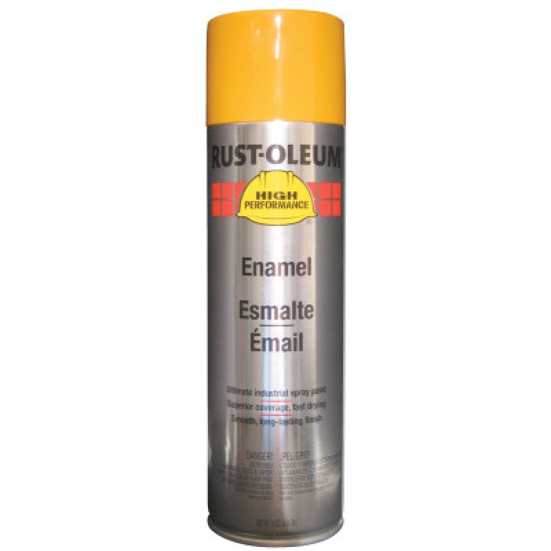 CATERPILLAR YELLOW HARDHAT SPRAY PAINT 15 OZ FI-RUST-OLEUM CORP-647-209715