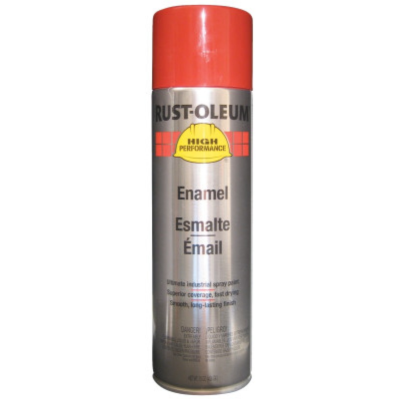 INTERNATIONAL RED HARD HAT SPRAY PAINT 15 OZ FIL-RUST-OLEUM CORP-647-209717