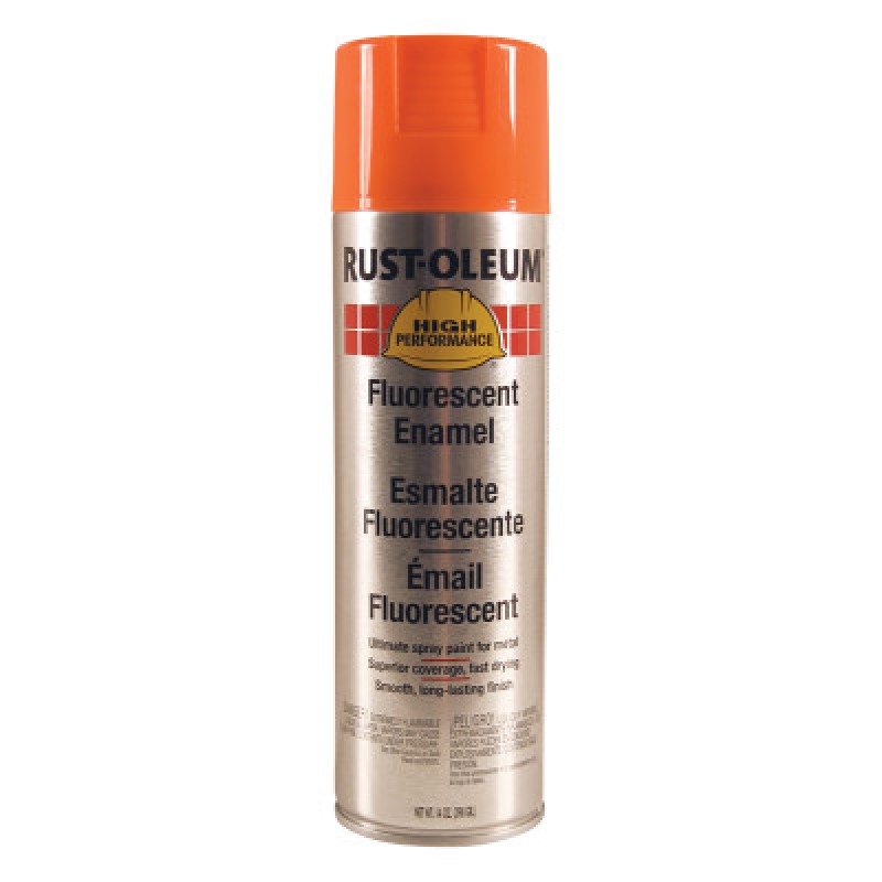 14-OZ FLUORESCENT ORANGESPRAY PAINT-RUST-OLEUM CORP-647-2255838