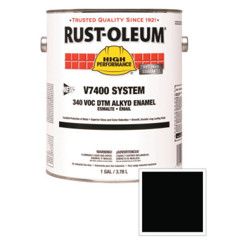 V7400 SYSTEMFLAT BLACK-RUST-OLEUM CORP-647-245387